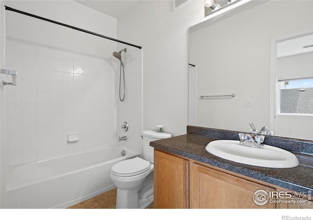 14700 E 104th Ave Unit 2605, Commerce City, CO 80022 - full bathroom featuring vanity and shower / bath combination