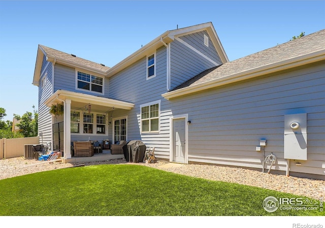 549 Jackson St, Lafayette, CO 80026 - rear view of property featuring a patio area