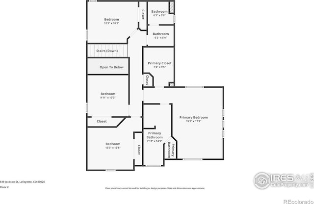 549 Jackson St, Lafayette, CO 80026 - view of property floor plan