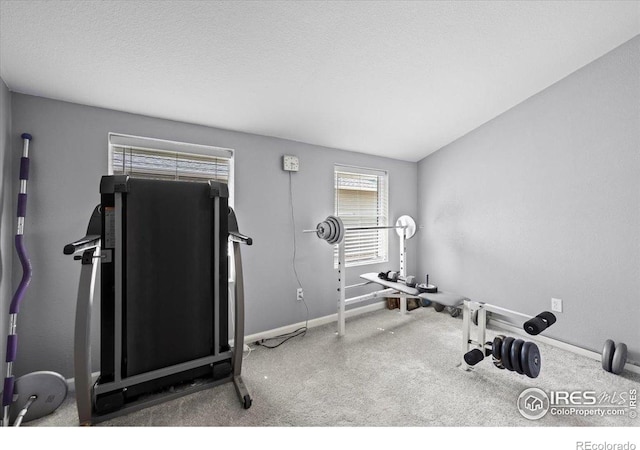 42 Scott Dr S, Broomfield, CO 80020 - workout room with baseboards and carpet