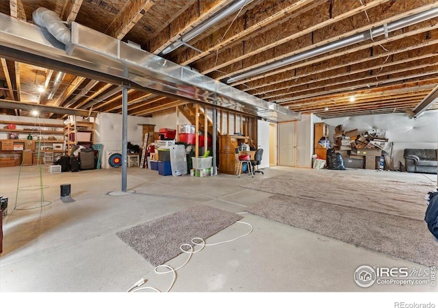 1520 Lake Vista Way, Severance, CO 80550 - view of unfinished basement