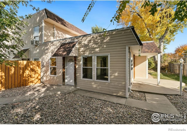 1620-1626 E 17th St, Loveland, CO 80538 - rear view of property with a patio area