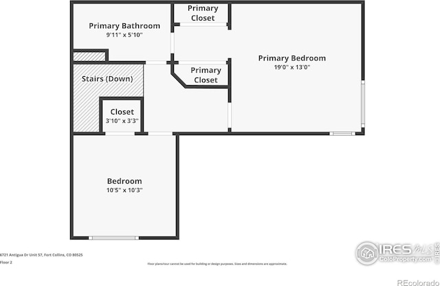 6721 Antigua Dr Unit 57, Fort Collins, CO 80525 - view of room layout