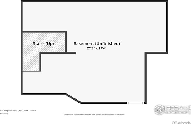 6721 Antigua Dr Unit 57, Fort Collins, CO 80525 - view of floor plan / room layout