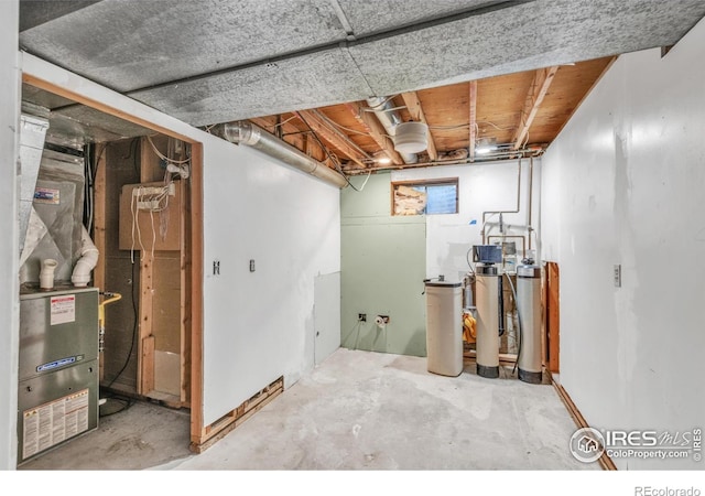 11450 Hudson St, Thornton, CO 80233 - unfinished basement with a water softener system