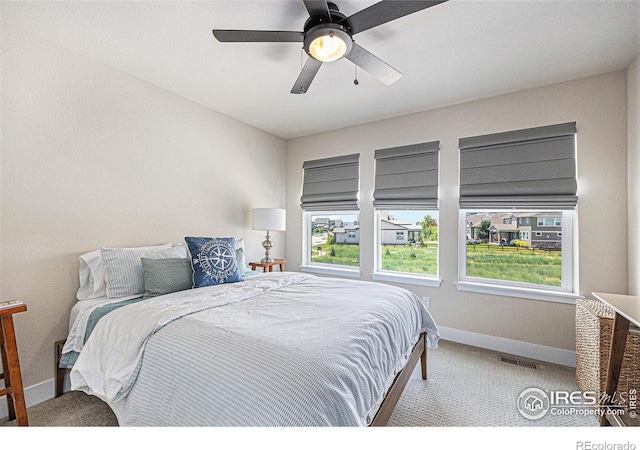 19239 W 88th Dr, Arvada, CO 80007 - bedroom with carpet flooring and a ceiling fan
