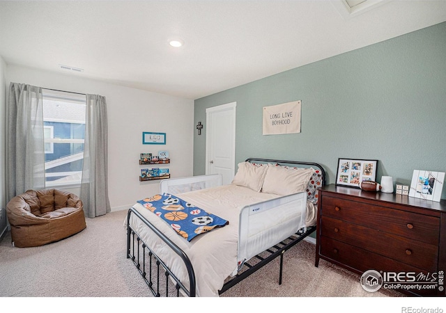 7415 E 158th Pl, Thornton, CO 80602 - bedroom with light carpet and recessed lighting