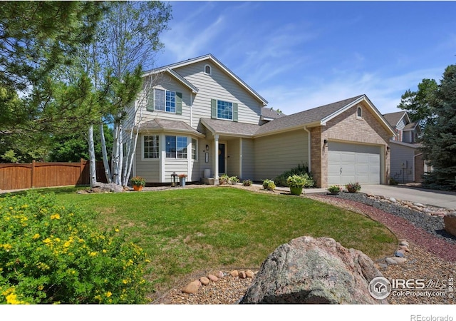 6836 Timpas Dr, Fort Collins, CO 80525 - traditional home featuring driveway and a garage