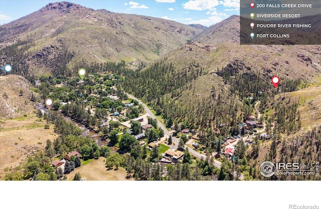 200 Falls Creek Dr, Bellvue, CO 80512 - view of mountain backdrop