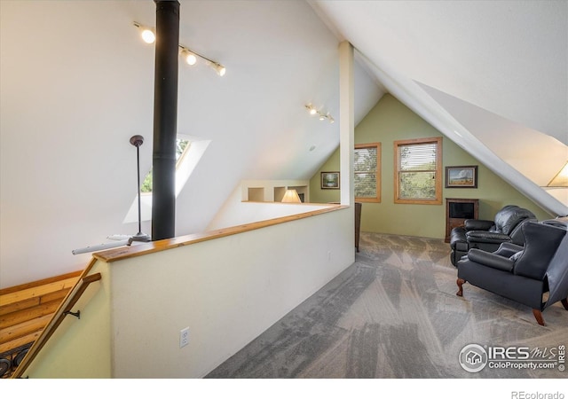 280 Hummer Dr, Nederland, CO 80466 - interior space with vaulted ceiling