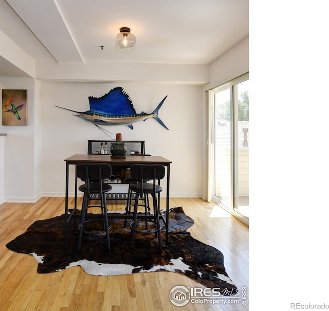3970 Colorado Ave Unit G, Boulder, CO 80303 - dining room with wood finished floors and baseboards