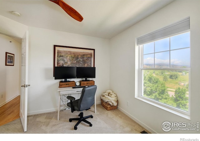 3970 Colorado Ave Unit G, Boulder, CO 80303 - carpeted office with healthy amount of natural light