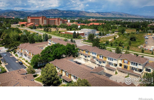 3970 Colorado Ave Unit G, Boulder, CO 80303 - aerial view of a mountain backdrop