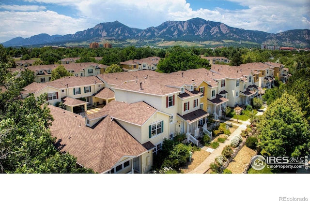 3970 Colorado Ave Unit G, Boulder, CO 80303 - aerial perspective of suburban area with mountains