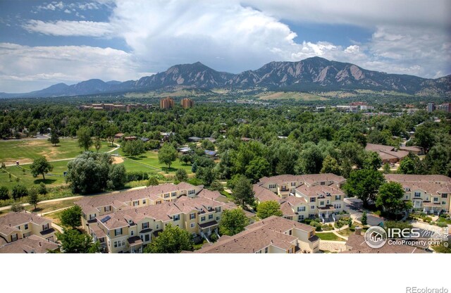 3970 Colorado Ave Unit G, Boulder, CO 80303 - aerial perspective of suburban area with a mountainous background