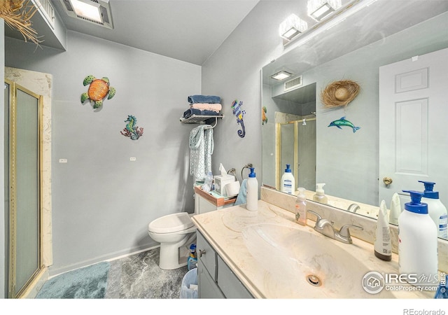 39 Ward Dr Unit 202, Greeley, CO 80634 - bathroom featuring vanity and a stall shower