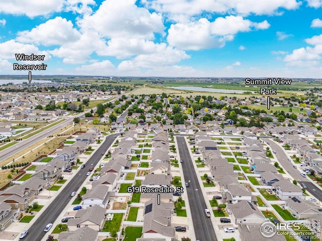 619 Rosedale St, Severance, CO 80550 - aerial view of residential area