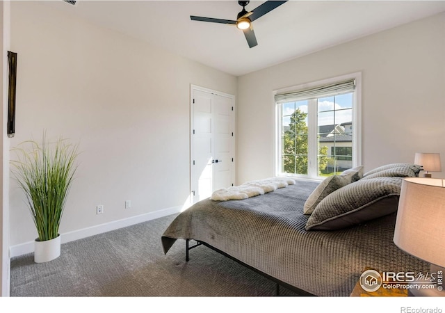 4198 Prestwich Ct, Timnath, CO 80547 - bedroom featuring carpet and ceiling fan