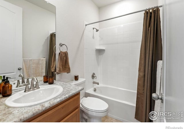 833 Carbonate Ln, Erie, CO 80516 - full bath featuring shower / tub combo and vanity