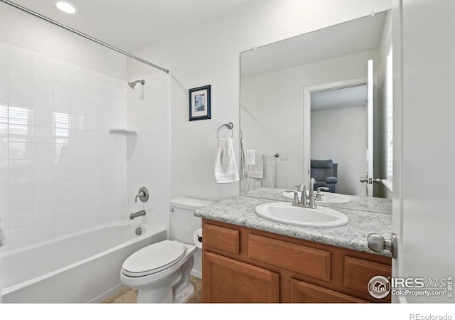 833 Carbonate Ln, Erie, CO 80516 - bathroom featuring vanity and shower / bathtub combination