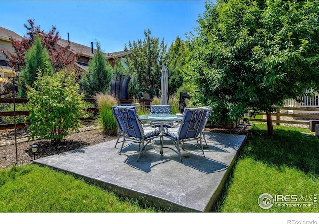 833 Carbonate Ln, Erie, CO 80516 - view of patio featuring outdoor dining area