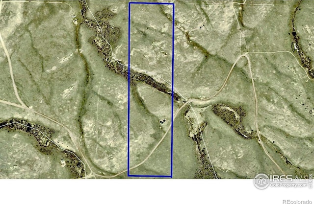 2780 Camel Rock Rd, Red Feather Lakes, CO 80545 - map / location featuring property parcel outlined