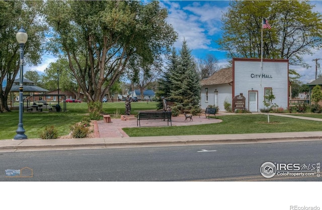 6126 Shamrock Cir, Frederick, CO 80530 - view of front of home featuring a front yard