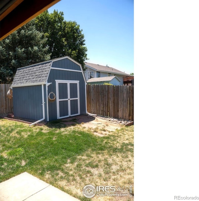 4616 Homestead Ct, Greeley, CO 80634 - view of yard featuring a storage unit