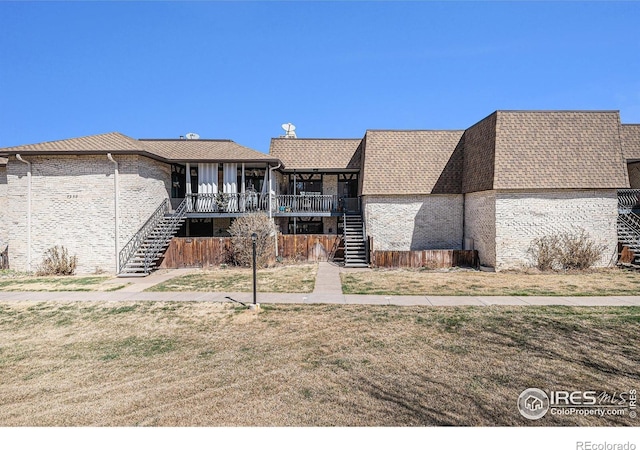 7250 Eastmoor Dr, Denver, CO 80237 - view of building exterior with stairs
