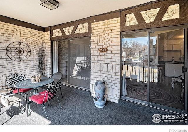 7250 Eastmoor Dr, Denver, CO 80237 - view of patio with outdoor dining area