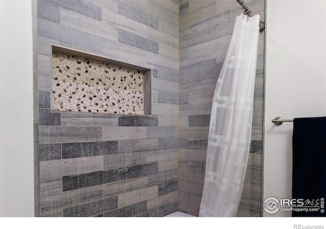 7850 Raleigh Pl, Westminster, CO 80030 - full bath featuring a shower with shower curtain