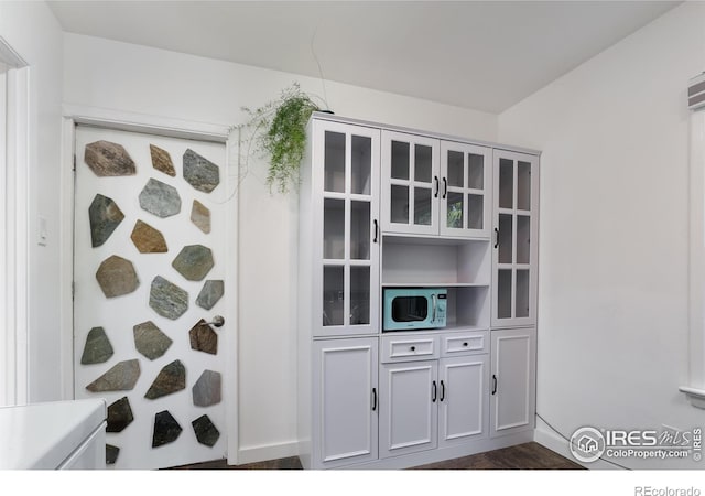 7850 Raleigh Pl, Westminster, CO 80030 - detailed view of stainless steel microwave and baseboards