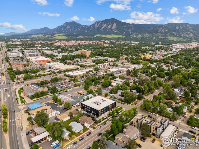 2718 Pine St Unit 301, Boulder, CO 80302 - drone / aerial view of a mountainous background