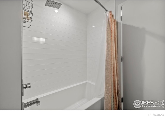 2718 Pine St Unit 301, Boulder, CO 80302 - bathroom with shower / bath combination with curtain