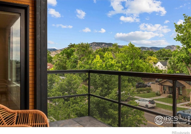 2718 Pine St Unit 301, Boulder, CO 80302 - balcony with a mountain view