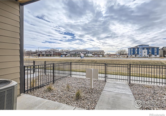 945 Abbott Ln Unit 2, Fort Collins, CO 80524 - view of patio with a residential view