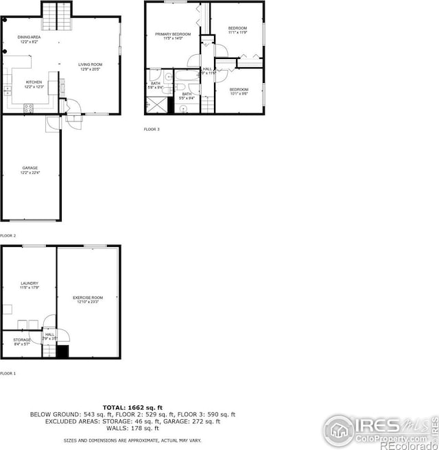 1200-1202 Parker Dr, Longmont, CO 80501 - view of room layout