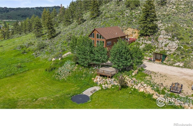 228 Mount Everest Dr, Livermore, CO 80536 - aerial view
