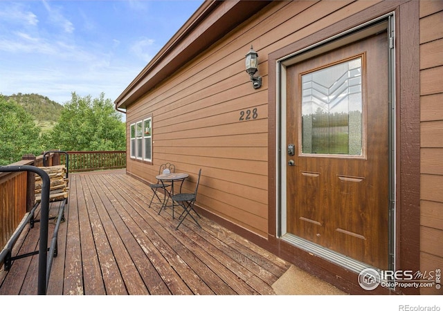 228 Mount Everest Dr, Livermore, CO 80536 - view of deck