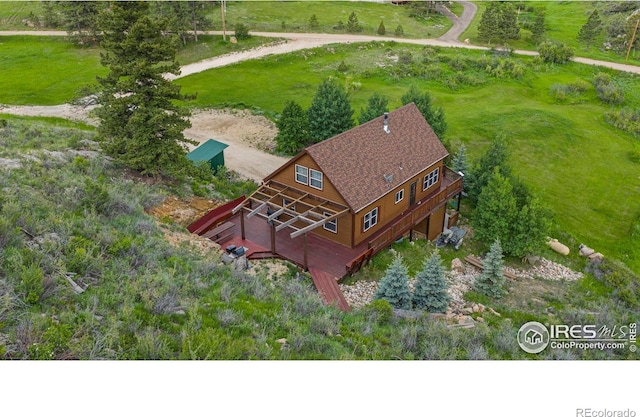 228 Mount Everest Dr, Livermore, CO 80536 - aerial view of property and surrounding area