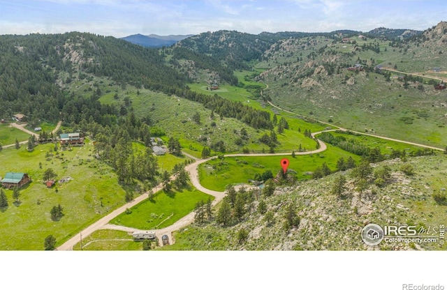 228 Mount Everest Dr, Livermore, CO 80536 - aerial view of mountains