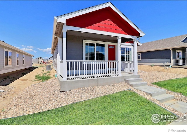 4327 Primrose Ln, Evans, CO 80620 - view of front of property featuring a porch
