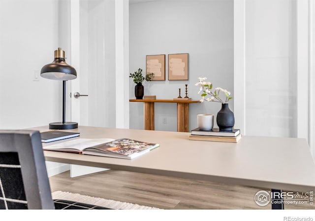 900 Eldorado Ln, Louisville, CO 80027 - office area featuring wood finished floors