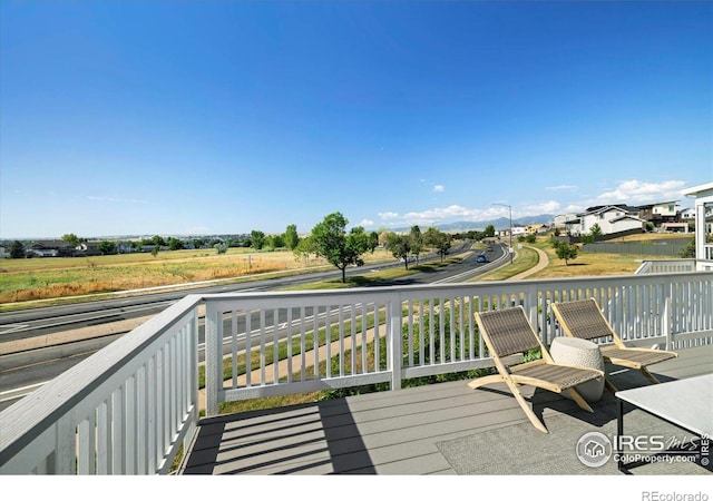 900 Eldorado Ln, Louisville, CO 80027 - deck with a residential view
