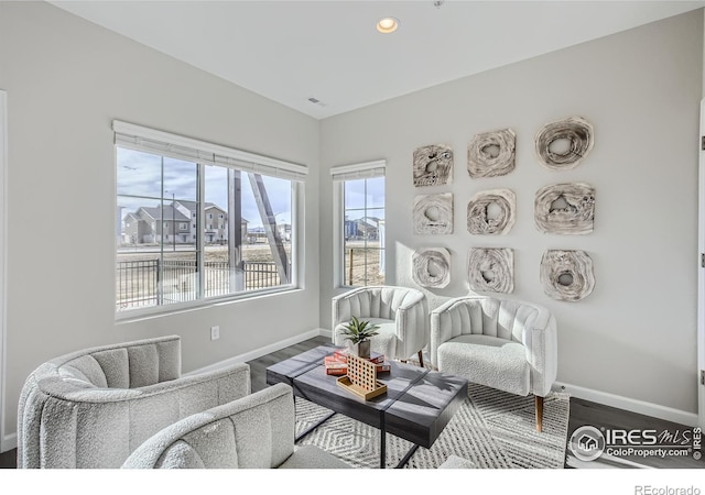 919 Schlagel St Unit 8, Fort Collins, CO 80524 - living area featuring wood finished floors and recessed lighting