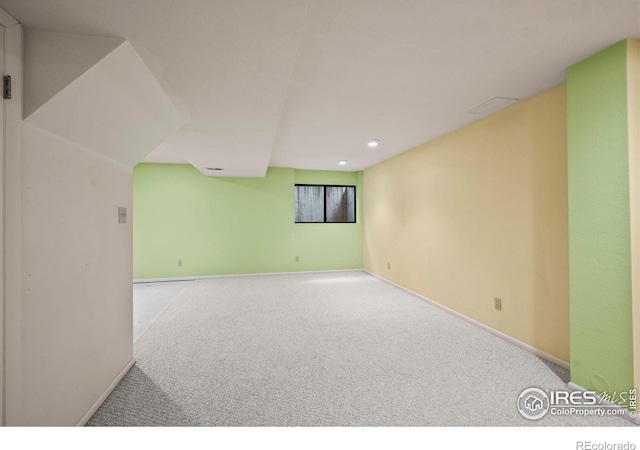4636 Chestnut Ln, Boulder, CO 80301 - unfurnished room featuring carpet and recessed lighting