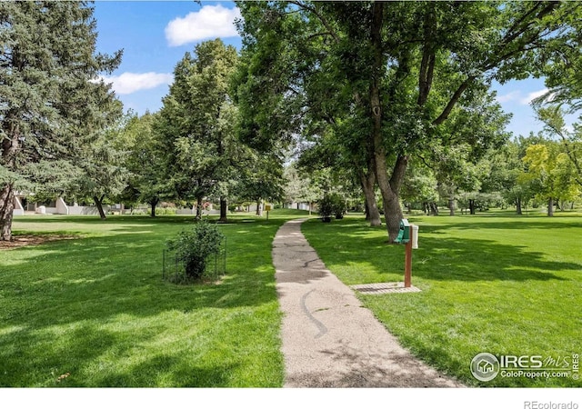 4636 Chestnut Ln, Boulder, CO 80301 - view of community featuring a yard
