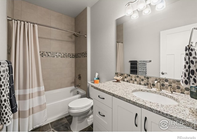 401 Cascade Ct, Johnstown, CO 80534 - bathroom featuring vanity and shower / bath combo
