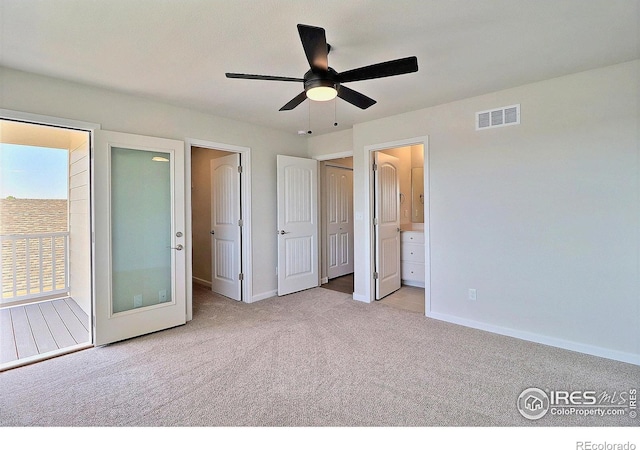 4319 Primrose Ln, Evans, CO 80620 - unfurnished bedroom with carpet floors and ceiling fan