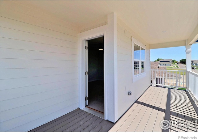 4319 Primrose Ln, Evans, CO 80620 - view of wooden terrace